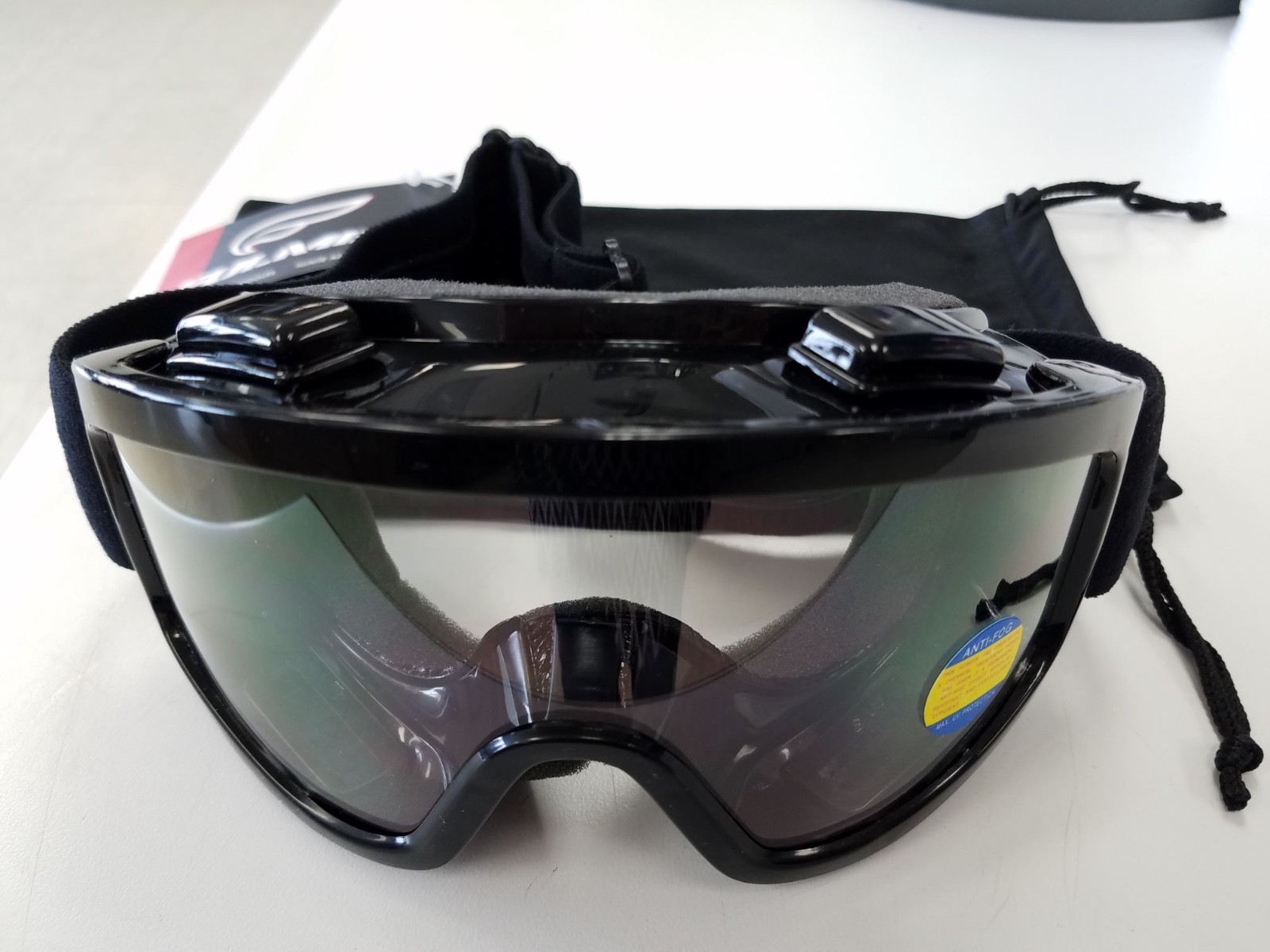 FULMER IGNITE ADULT GOGGLES - BLACK - MX -ATV-UTV-Motocross-Motorcycle-Dirt Bike