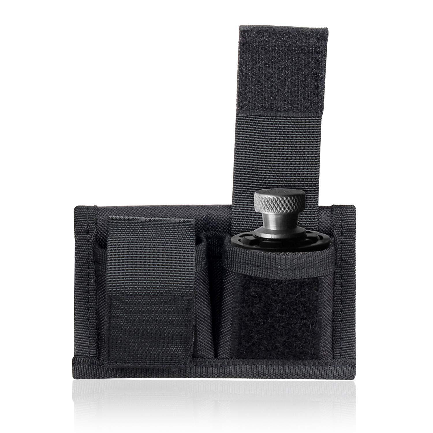 Tactical Double Speedloader Pouch Fit .357 .44 Most From .38 To .45 Colt Black