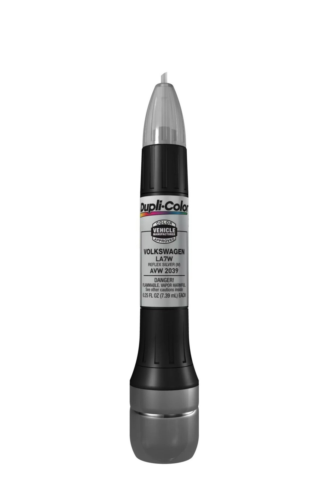 Duplicolor AVW2039 Metallic Reflex Silver Volkswagen Scratch Fix Paint - 0.5 oz.