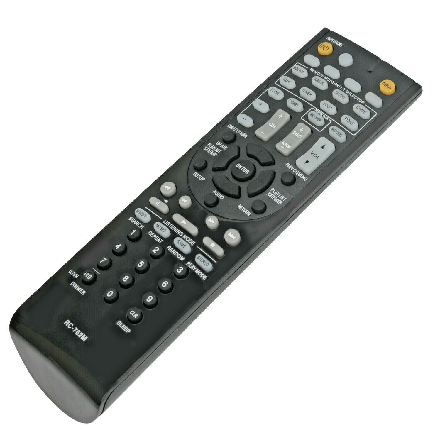 New Remote Control RC-762M Replacement for Onkyo AV Receiver HT-R380 HT-R538