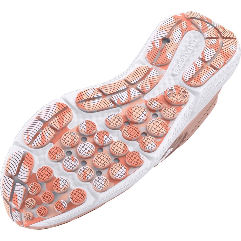 Under Armour 3026179 Women's UA Charged Assert 10 Shoes, Orange Dream, Size 10