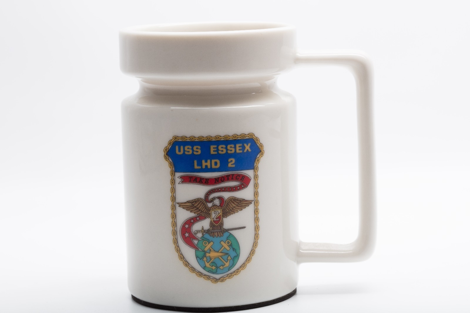 USS Essex Coffee Mug LHD-2 Take Notice