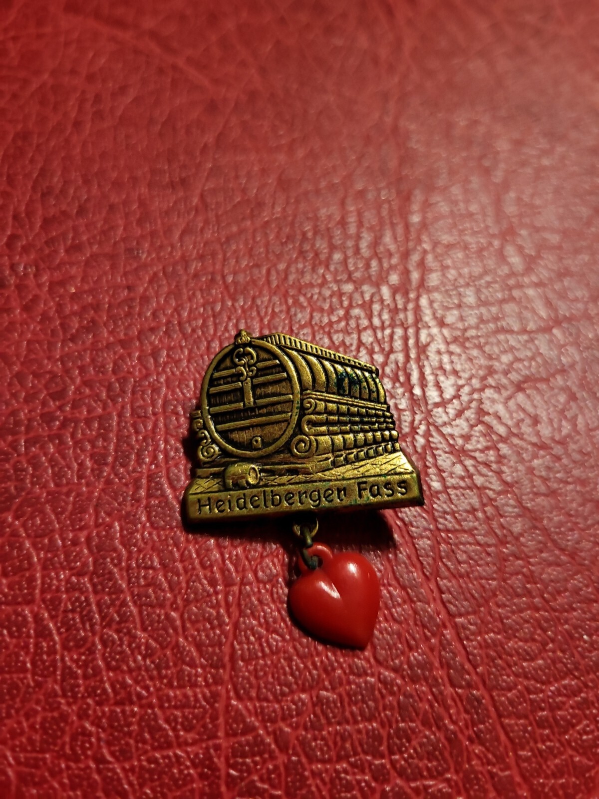 Pin Hatpin Hiking Pin Brooch Heidelberg Barrel