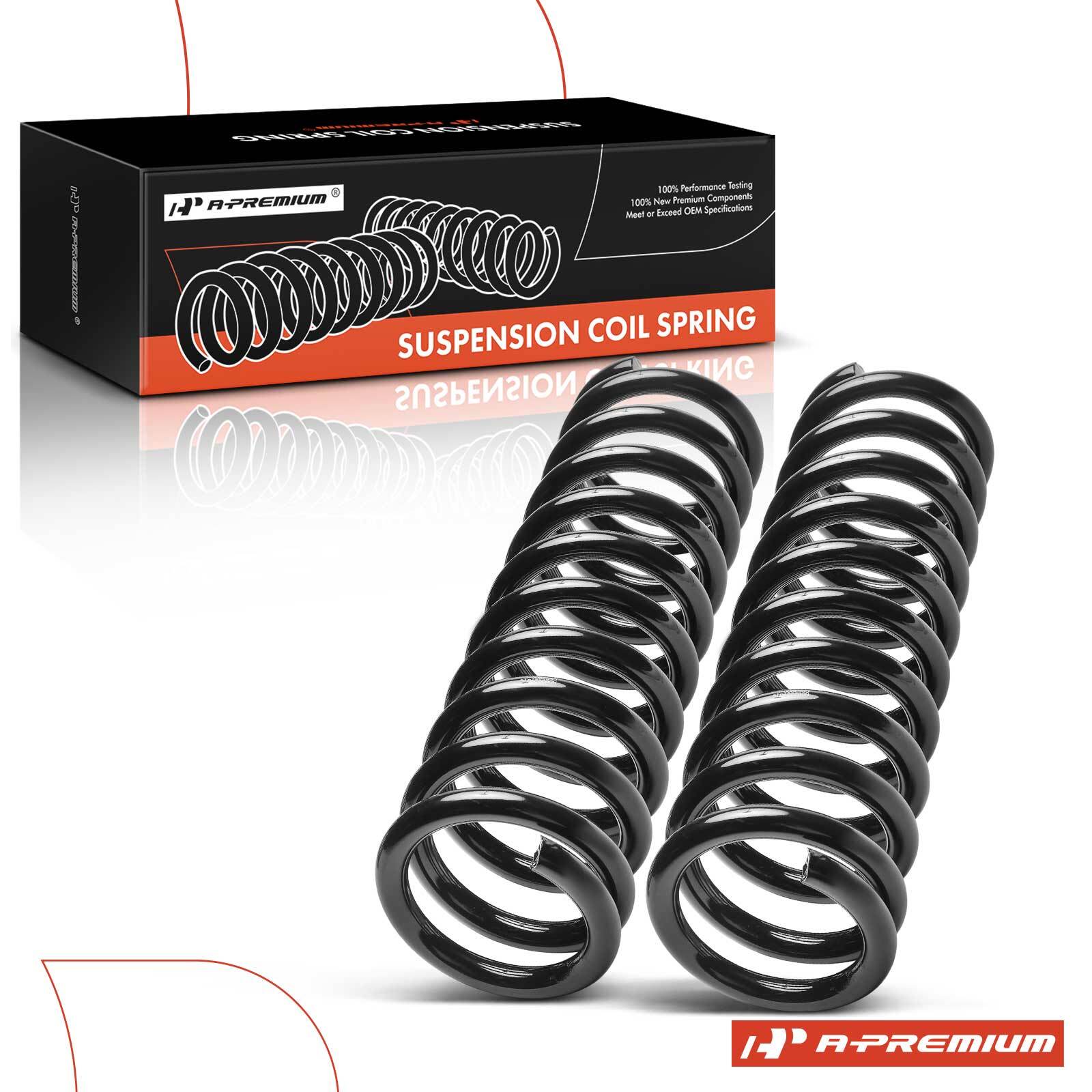 A-Premium 2x Front Coil Springs for Chevy Chevelle 69-72 Olds Cutlass Pontiac