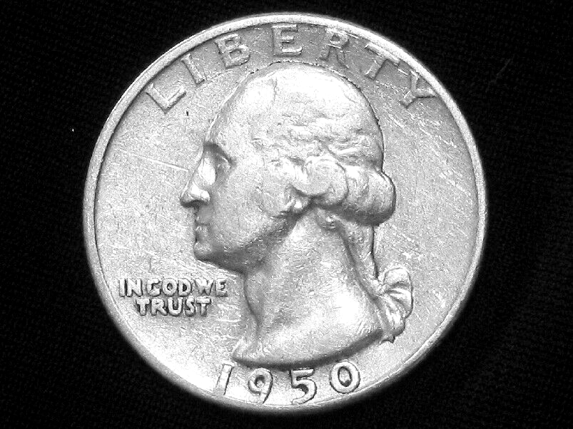 1950 Washington Quarter --- Extra Fine +++