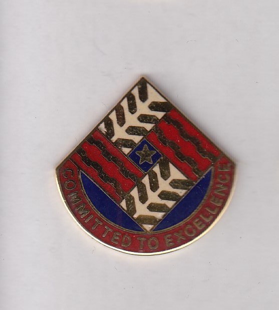US Army Tank & Auto Command crest DUI badge G-23