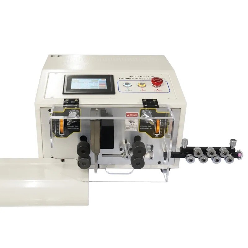 SWT-508ES Automatic Stripping Copper Wire Cut Stripper Machine 0.1 To 8mm