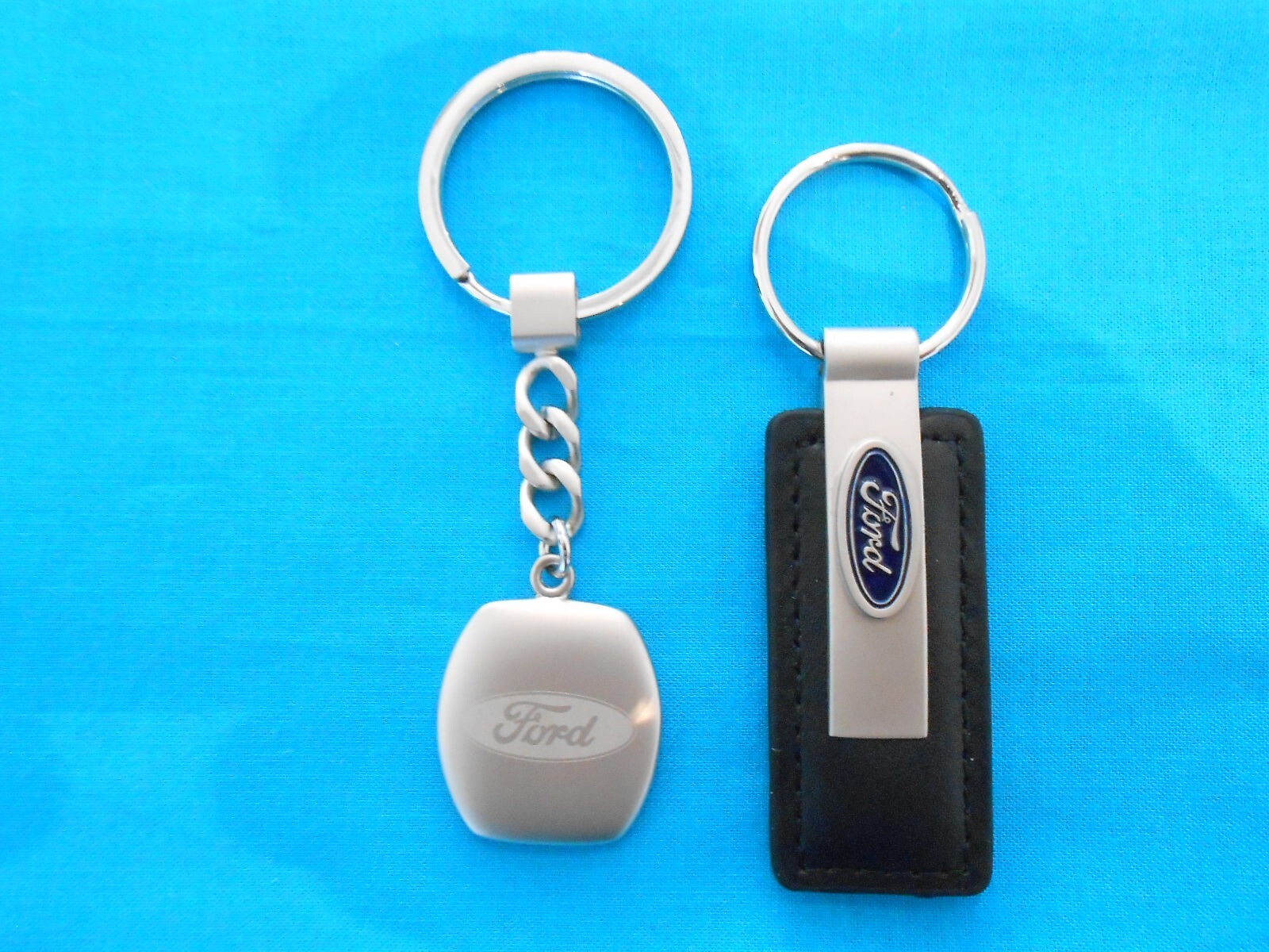 Lot of 2 Ford Automotive Keychains GREAT quality, GREAT price   FREE Shipping