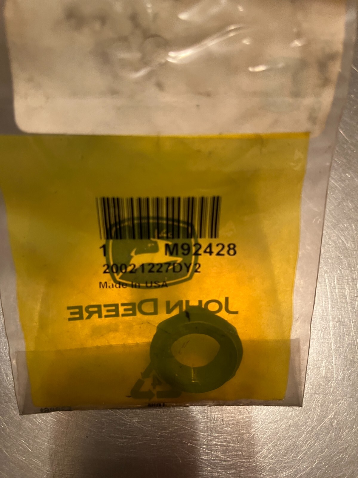 M92428  Genuine OEM  John Deere  Switch Retainer NUT