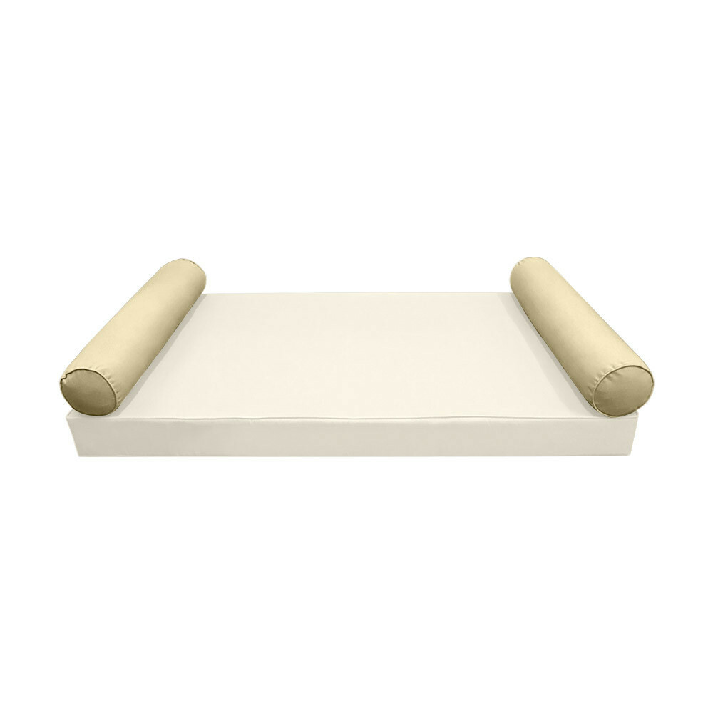 |COVER ONLY| STYLE 5 Queen Bolster Pillow Daybed Porch Swing Pipe Trim AD103