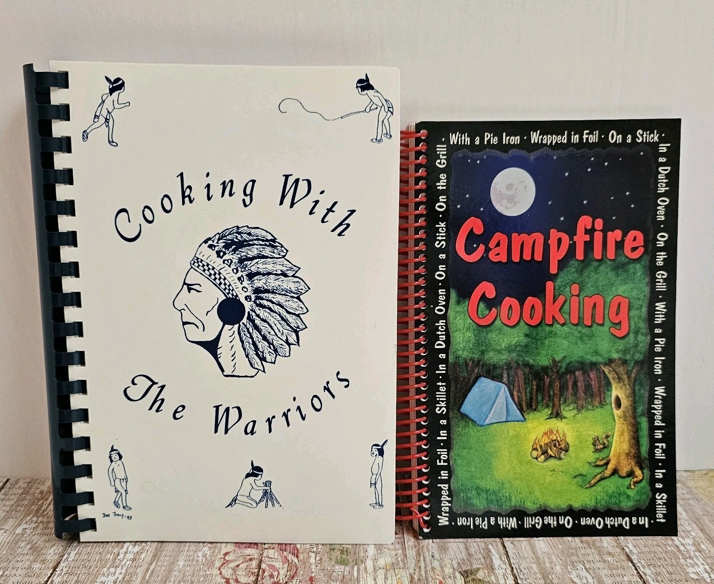Cooking With Whiteland IN Warriors + Campfire Cooking Spiral Bound 2 Cook Books