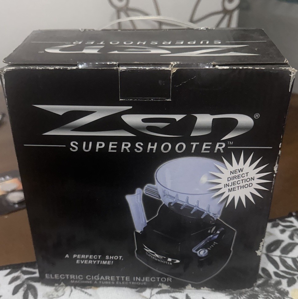 Zen Supershooter electric injector for Tobacciana Brand New