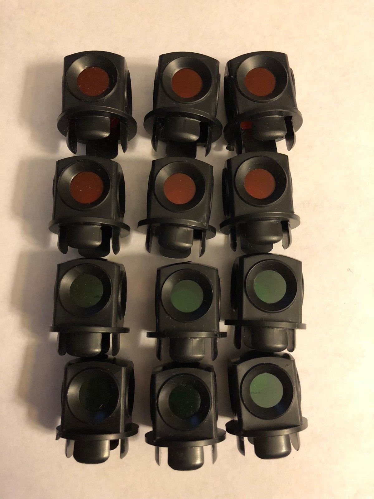 LIONEL 711-54 (Lens) Lanterns for 022 switches for Post War One dozen 12 total