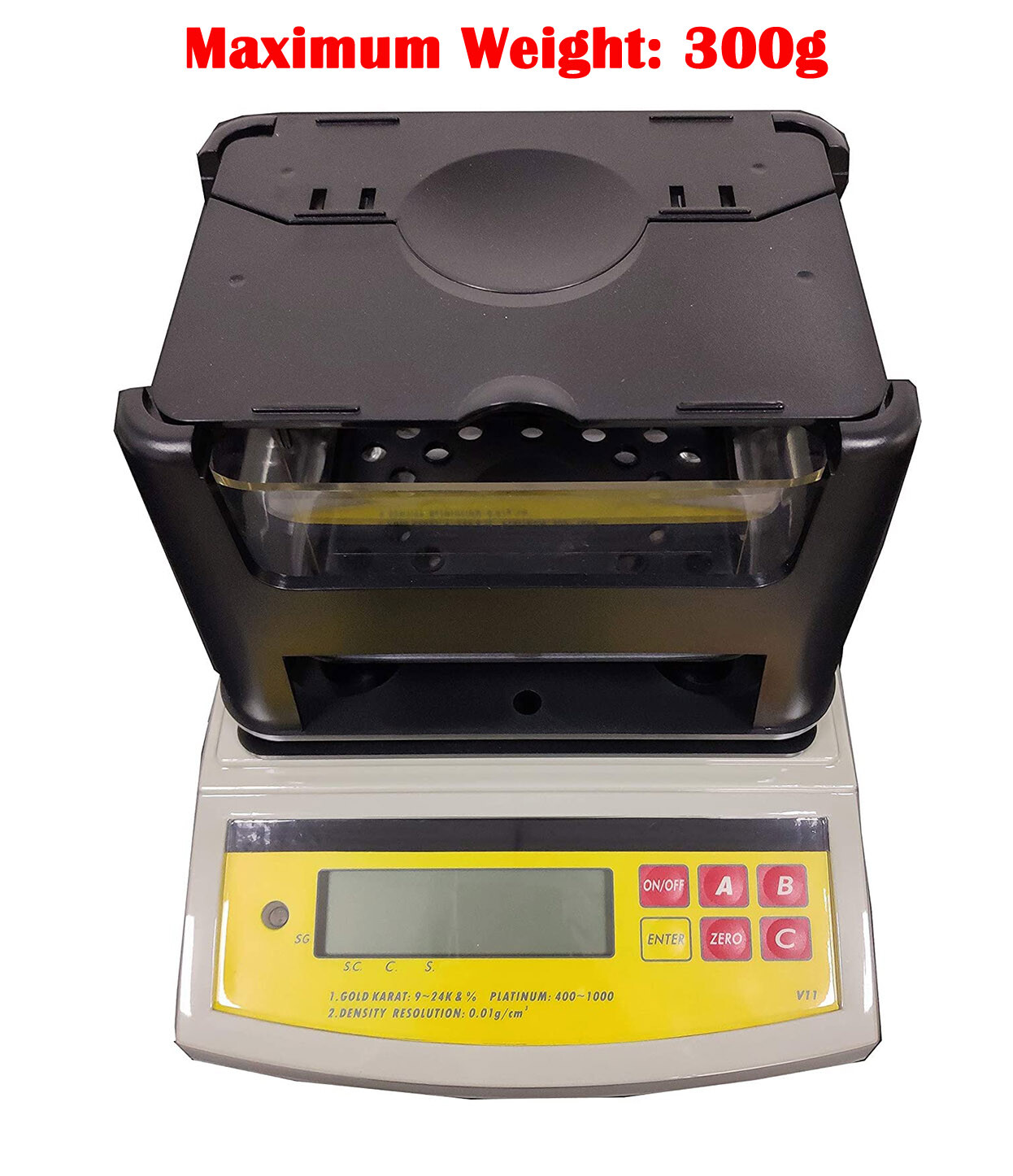 Metal Gold Purity Analyzer Karat Tester Silver Copper Density Meter Densitometer