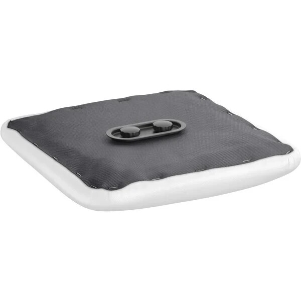 4 PACK White Vinyl Seat Cushion For Cafe Style Metal Restaurant Barstool Chairs