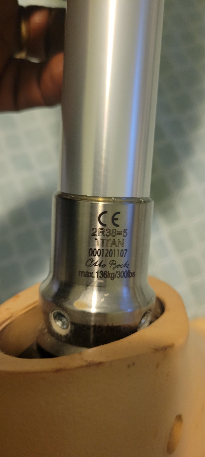 Otto Bock TITAN Prosthetic Foot/Ankle Component 2R38=5 Max 136kg