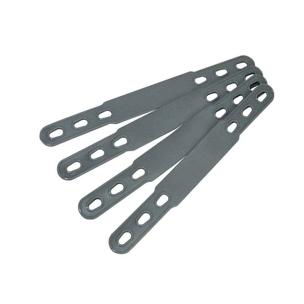 50-736 Replacement Strap Set For Knee Pad (Set Of 4) One Size, Grey