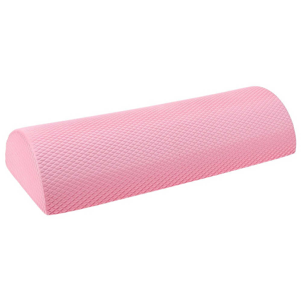Eva Pink Half Roller for Yoga Core Stability Lightweight Fitness Recovery Tool