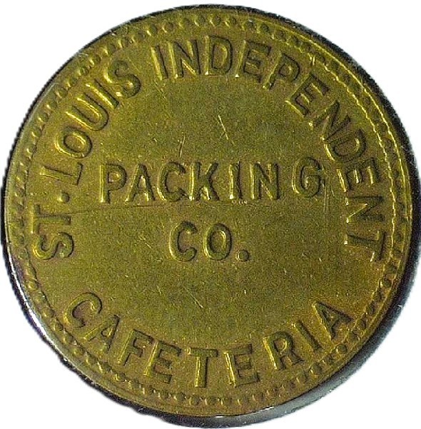 ST. LOUIS INDEPENDENT PACKING CO. CAFETERIA DISH BUSSING- TC# 237518 $ - EC 8436