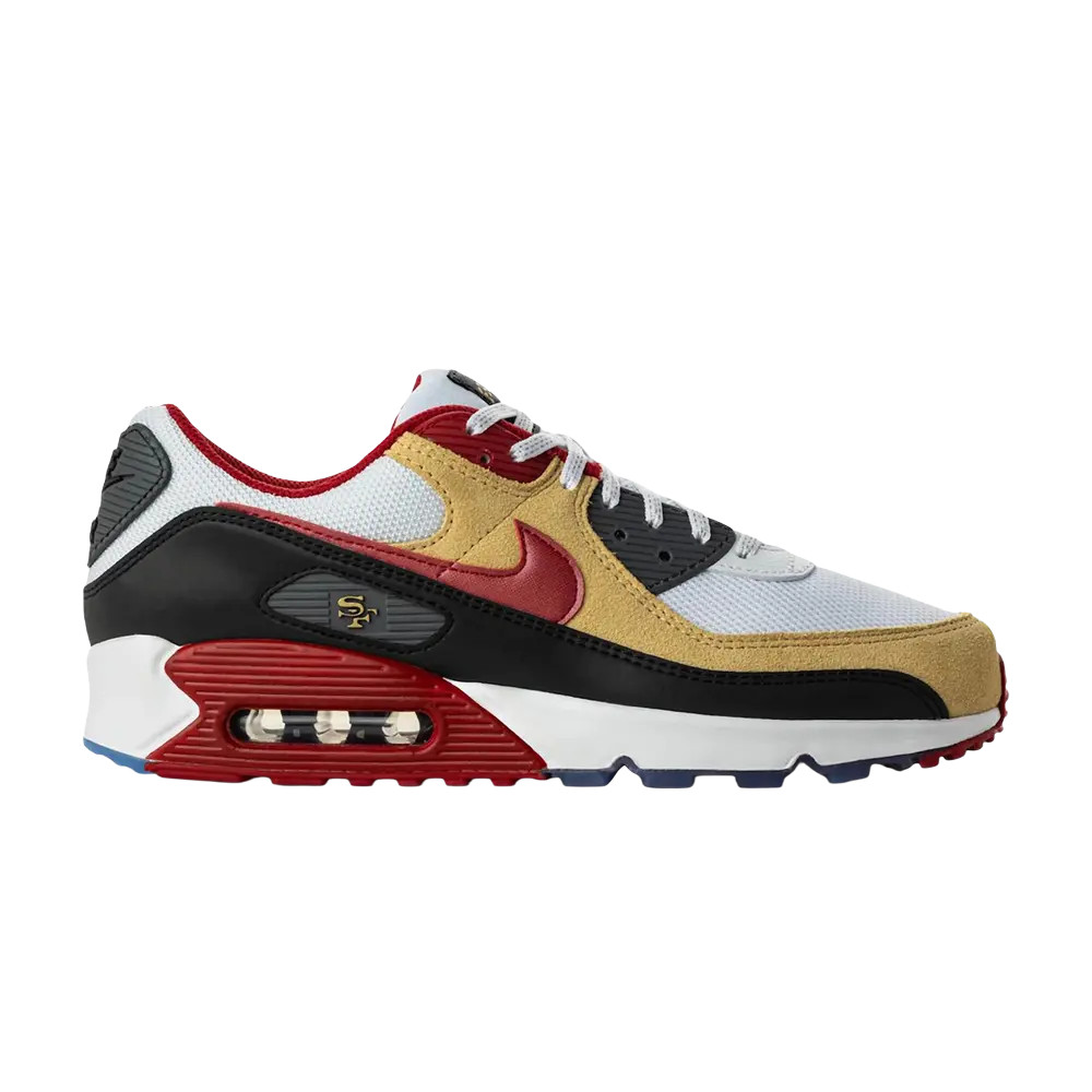 Nike Nike Air Max 90 San Francisco 49ers II7588-100 Available Now