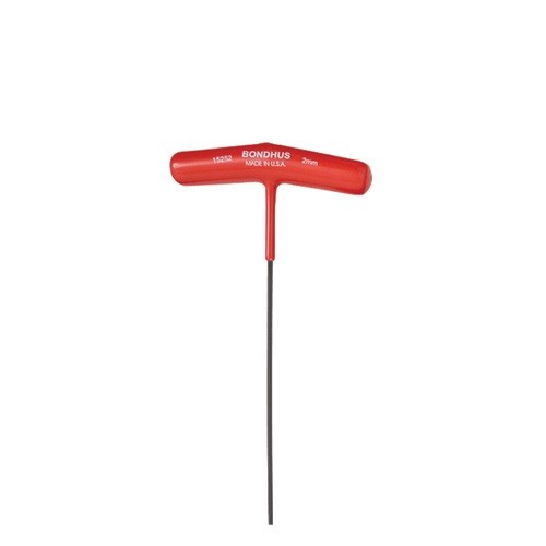 Bondhus 15252 - 2.0mm Hex T-Handle 6" Length - 1EA