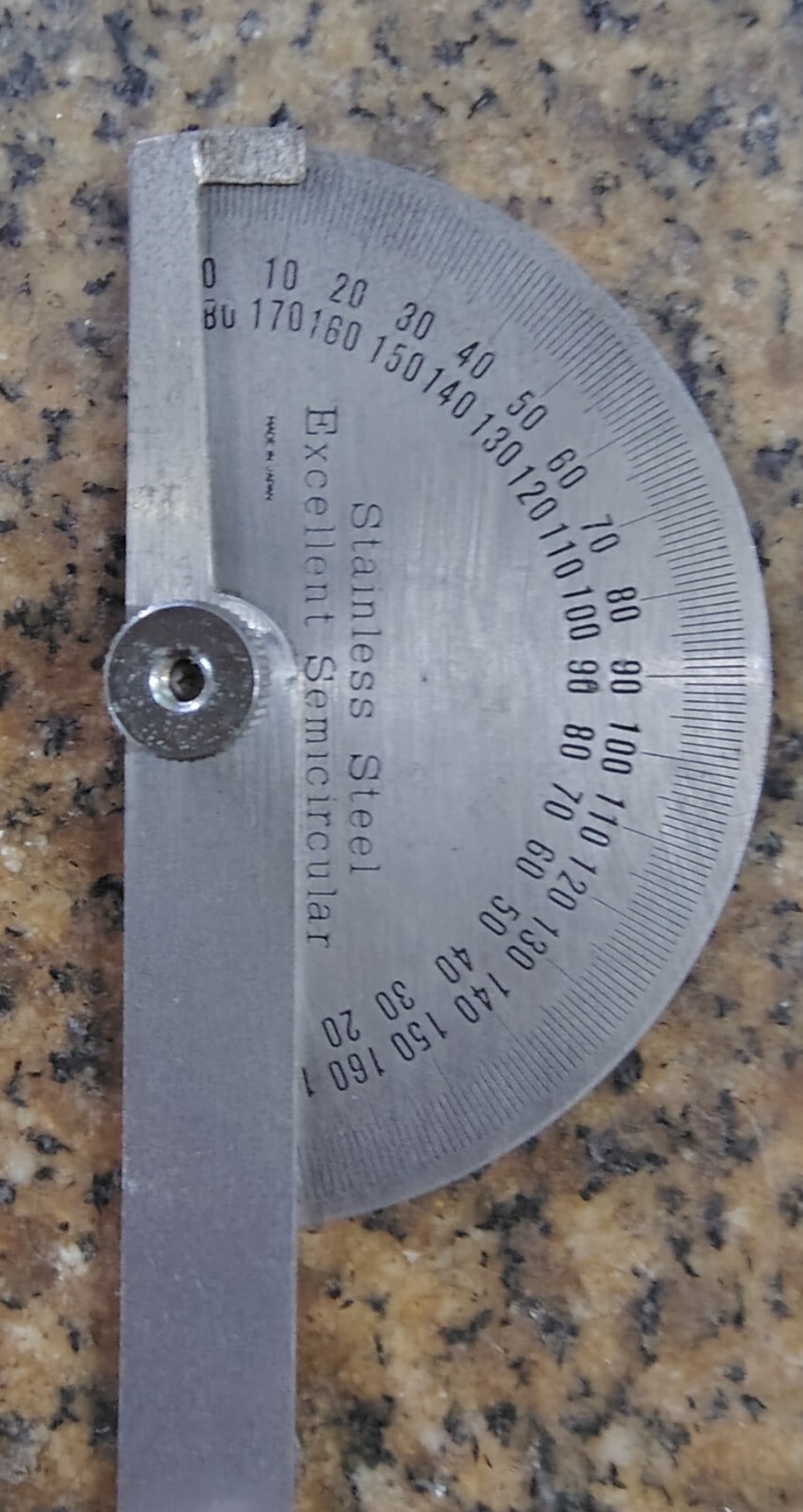 🗽STAINLESS STEEL EXCELLENT SEMICIRCULAR PROTRACTOR