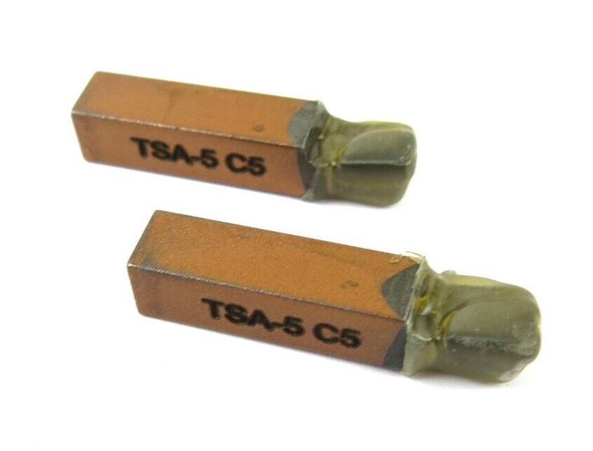 2pcs ACT TSA-5 Grade C5 Carbide Brazed Lathe Tool Bits 5/16" x 5/16" Shank
