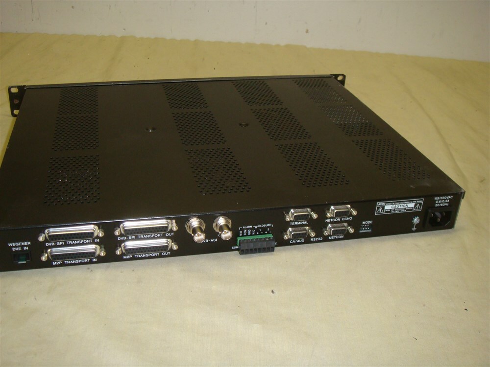 WEGENER UNITY UMX4010 UNITYMUX 4010 DATA MULTIPLEXER + COMPEL NETWORK CONTROL #1