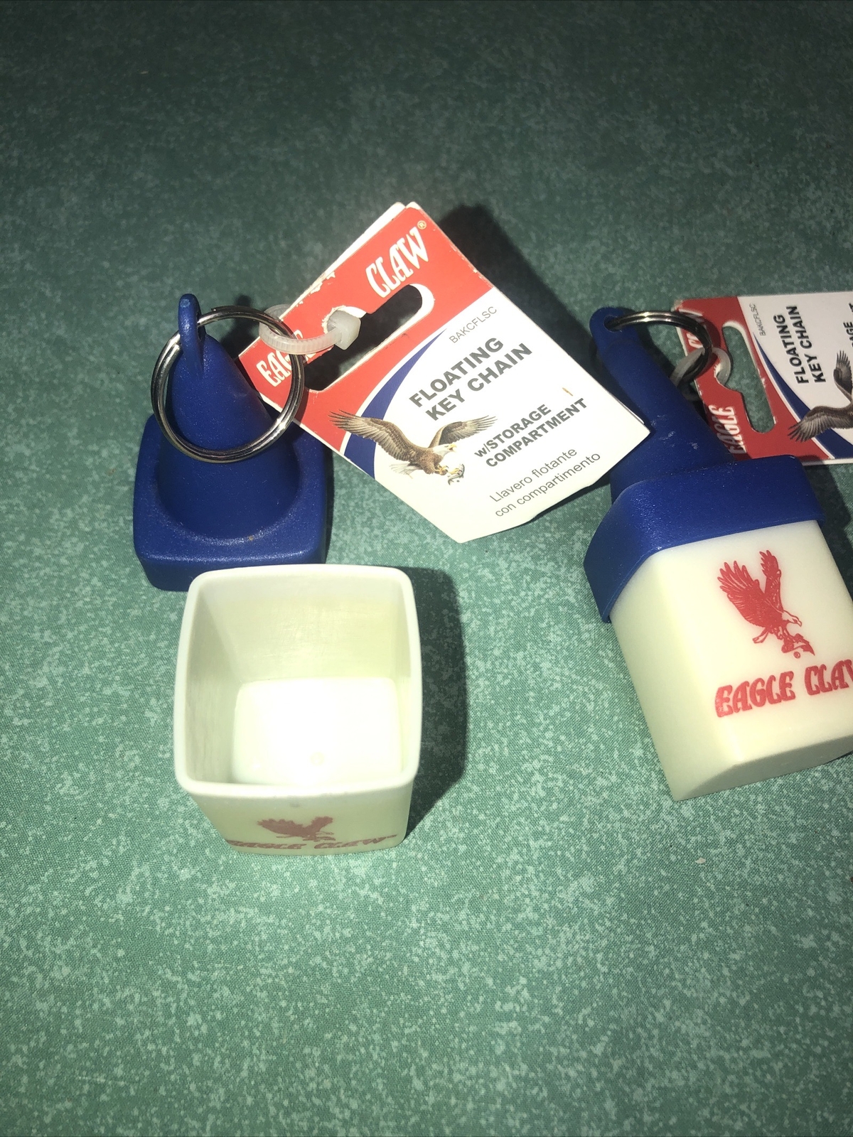 Eagle Claw Floating Key Chains With Storage Compartment - BAKCFLSC