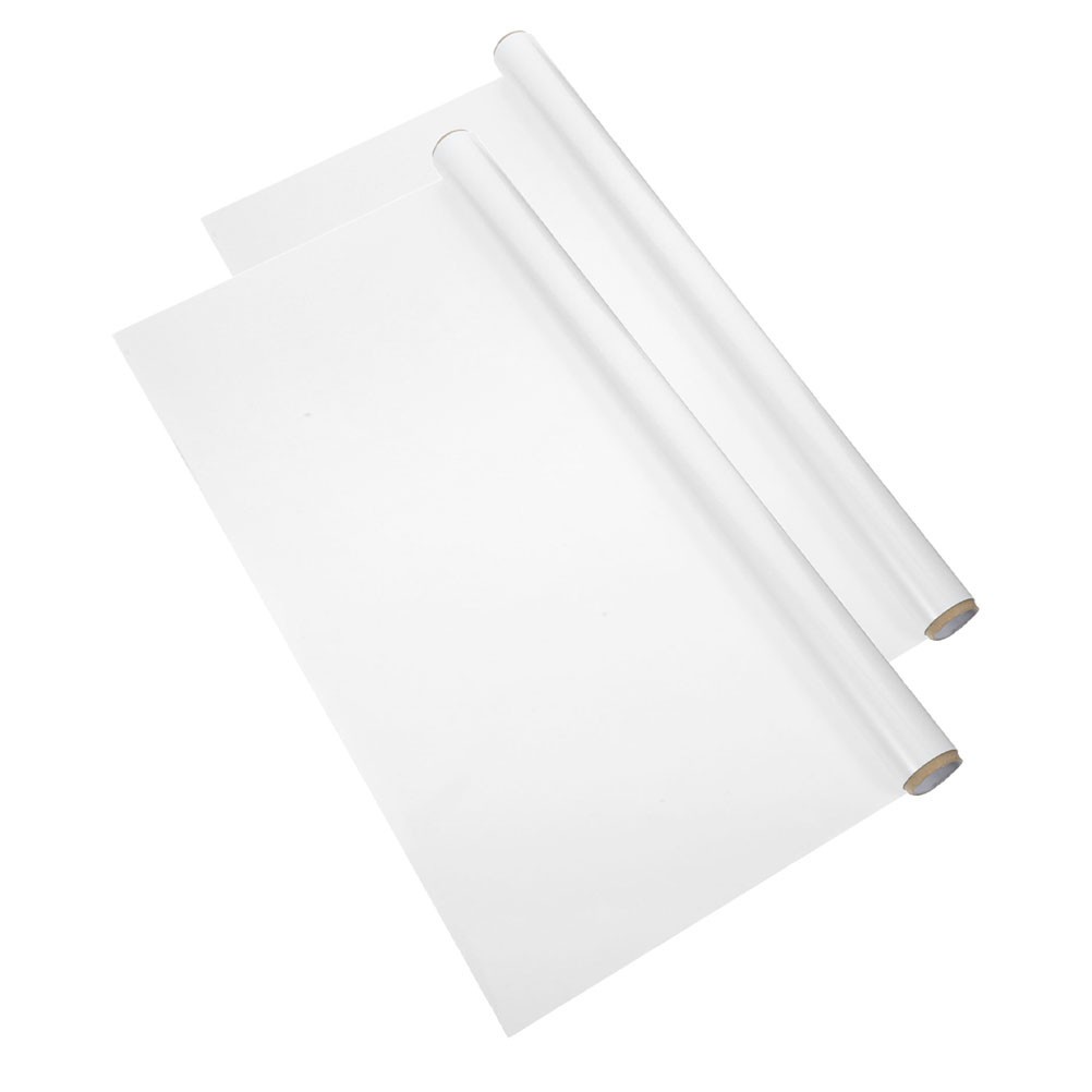 2 Pcs Dry Erase Wall Decal Whiteboard Sticker Electrostatic Board for Office