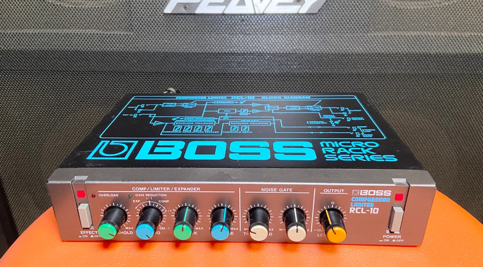 BOSS RCL-10 Compressor Limiter Micro Rack Guitar Effects Unit good condition