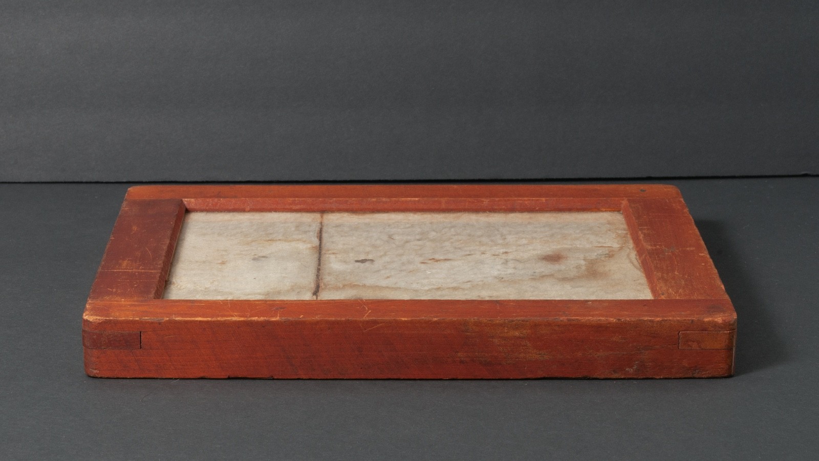 Antique Wood Metal Glass Negative Contact Photography Printing Frame Holder