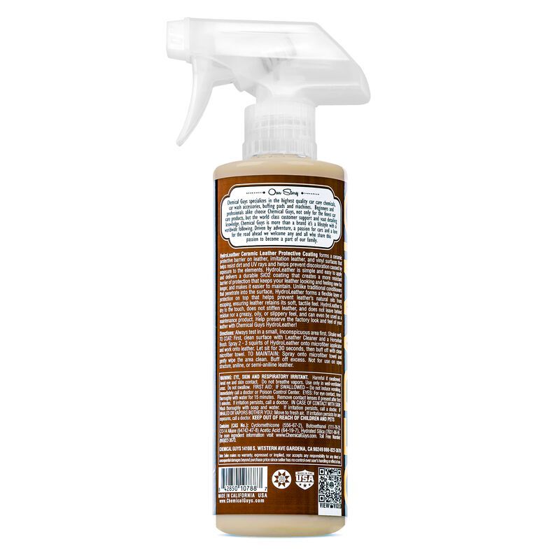 Chemical Guys - HydroLeather Ceramic Leather Protective Coating & Quick