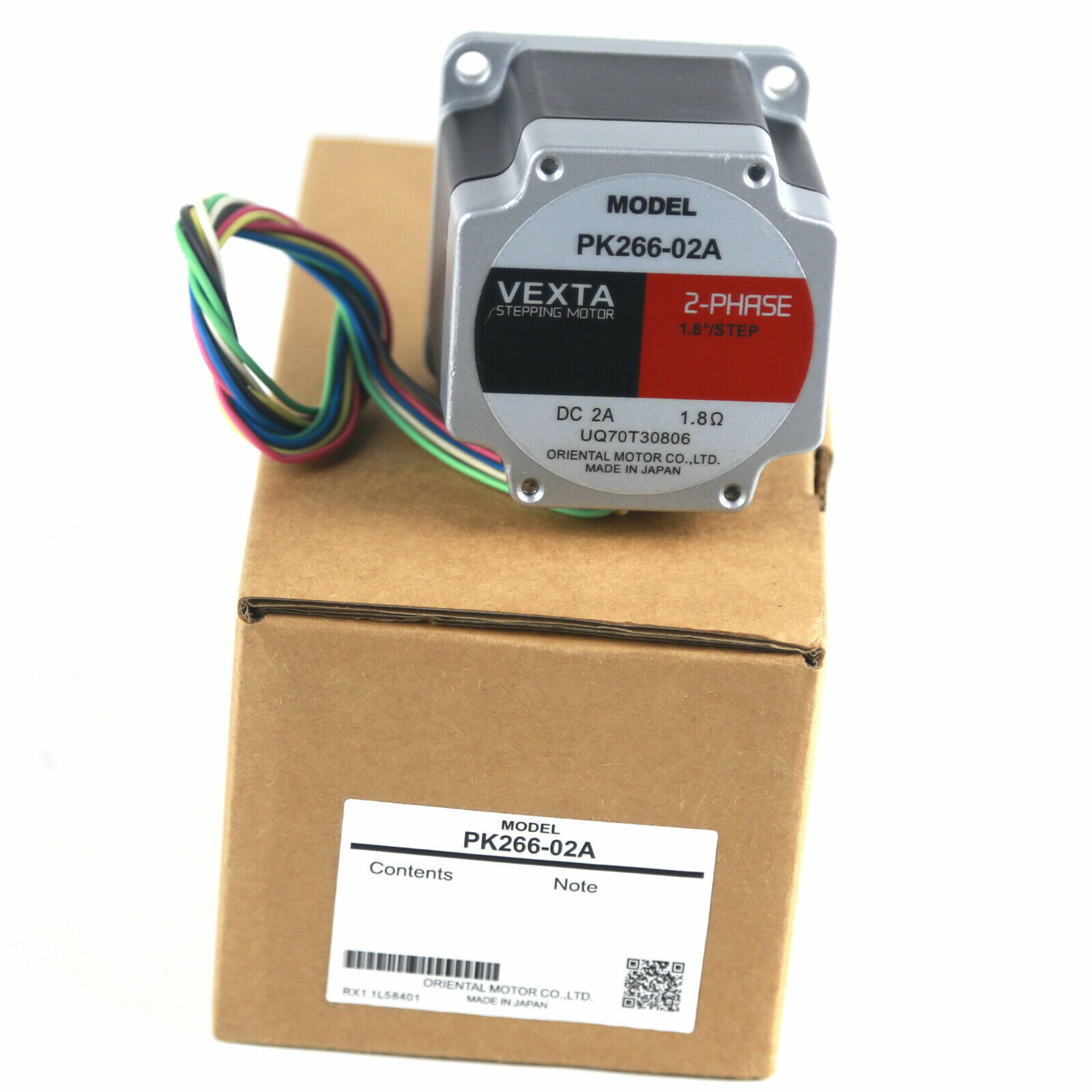 NEW VEXTA PK266-02A stepper motor single axis 0.39N-m voltage 2.8V 2A #DC