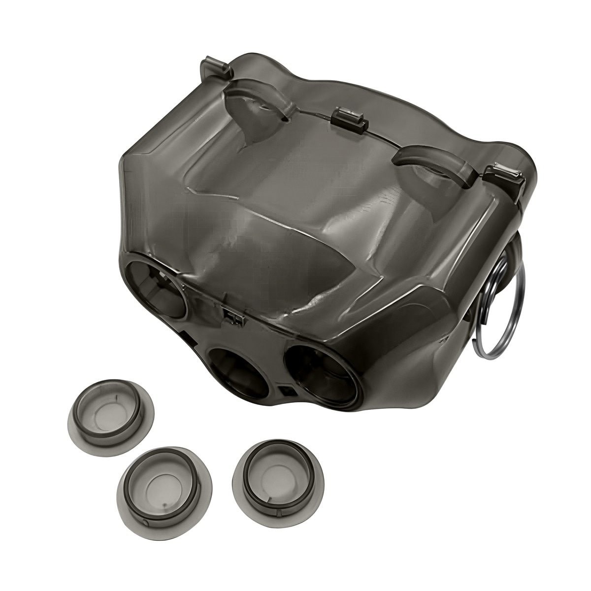 SHOT MOLDED FLIGHT CASE BLACK