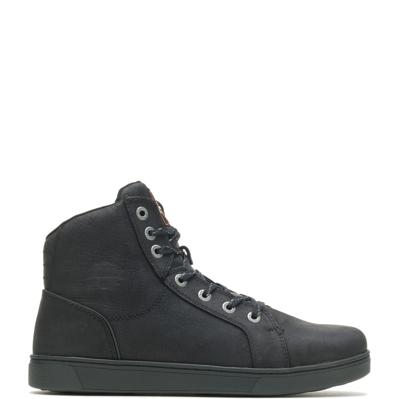 Harley-Davidson Watkins 6" D93517 Mens Black Lifestyle Sneakers Shoes