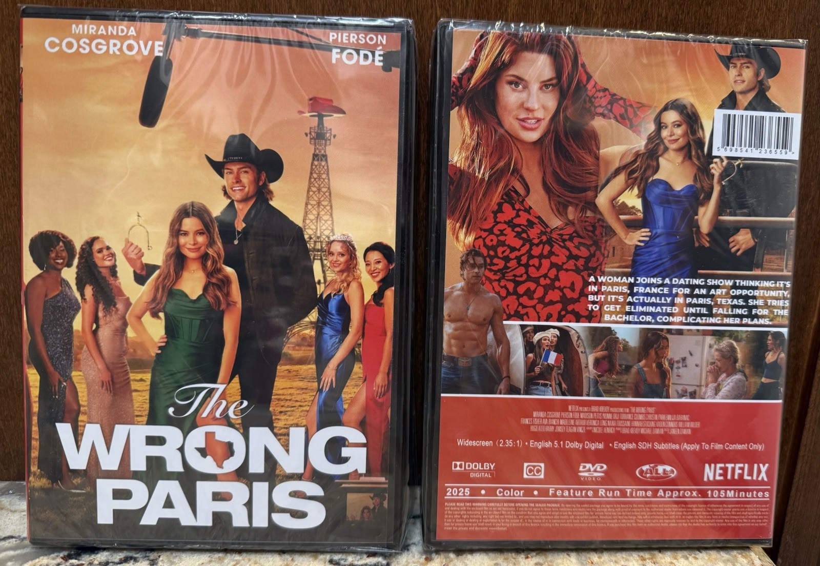 The Wrong Paris (2025) DVD, Brand New, Sealed