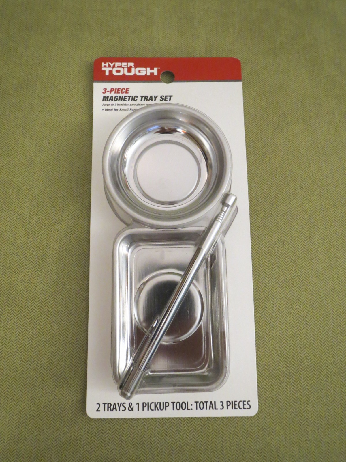 Hyper Tough 3-piece Small Magnetic Tray Set