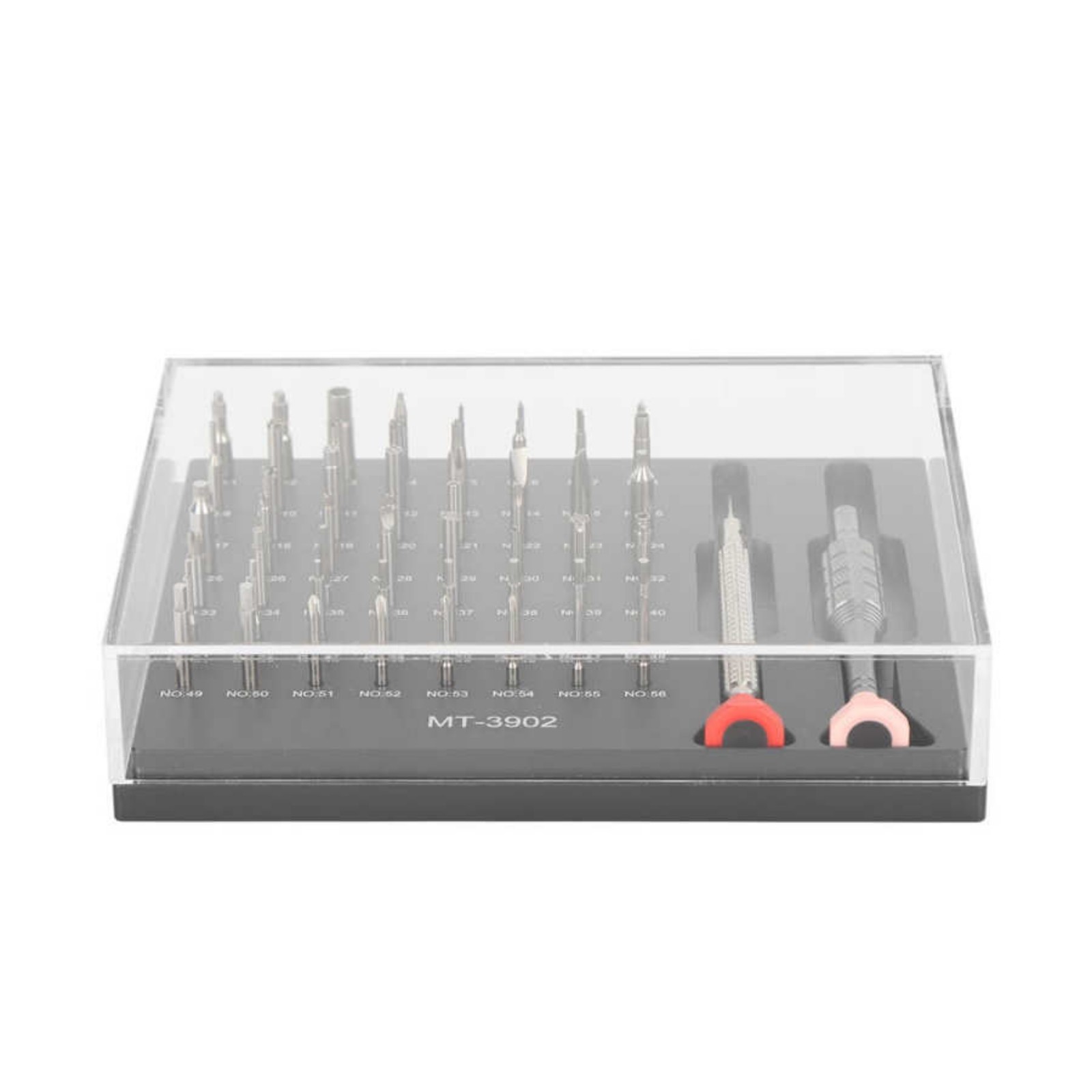 Hand Tool Watch Repair Screwdriver Kit Interchangeable Bits Fitted Tray