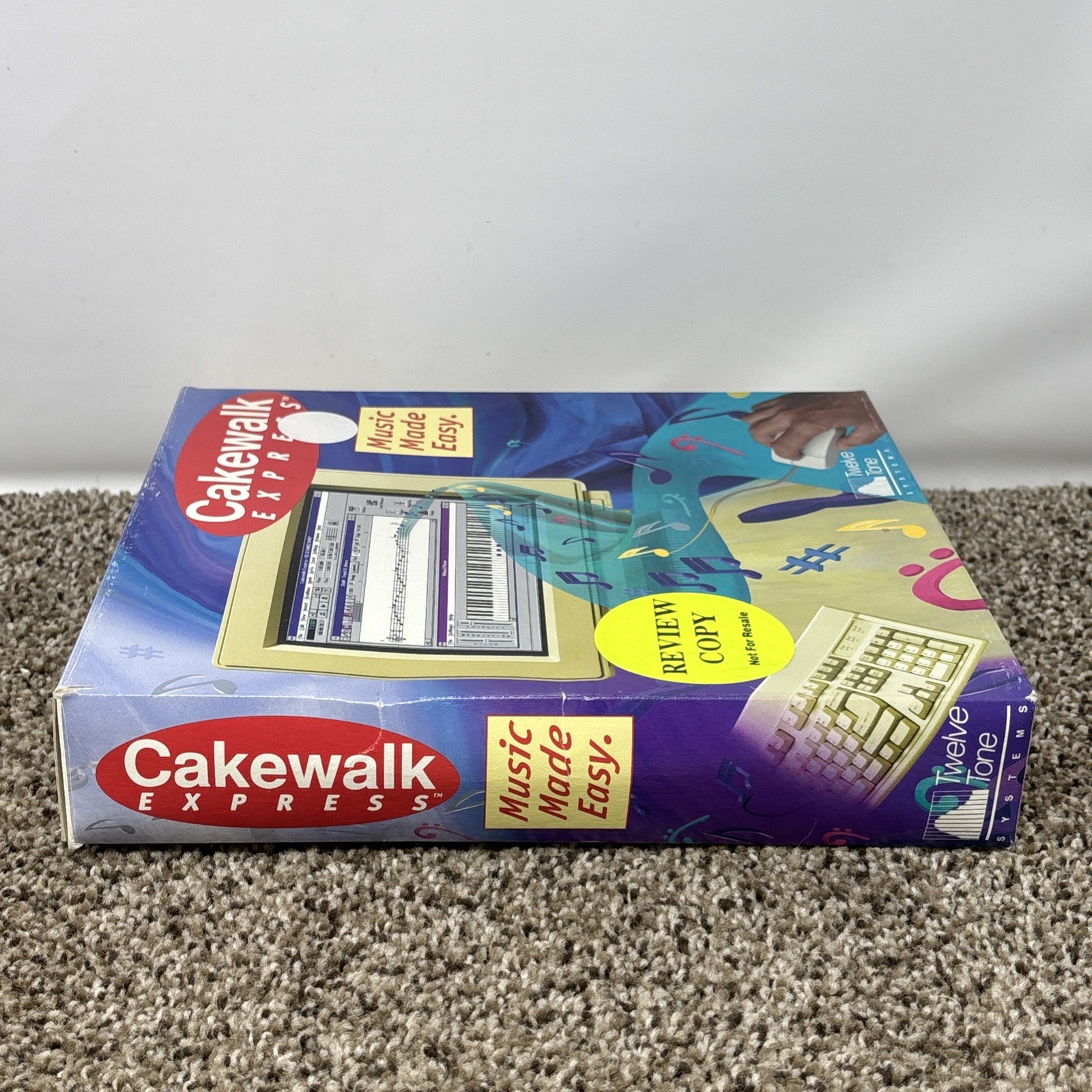 Cakewalk Express 3.01 Software IBM PC DEMONSTRATION LOANER COPY READ