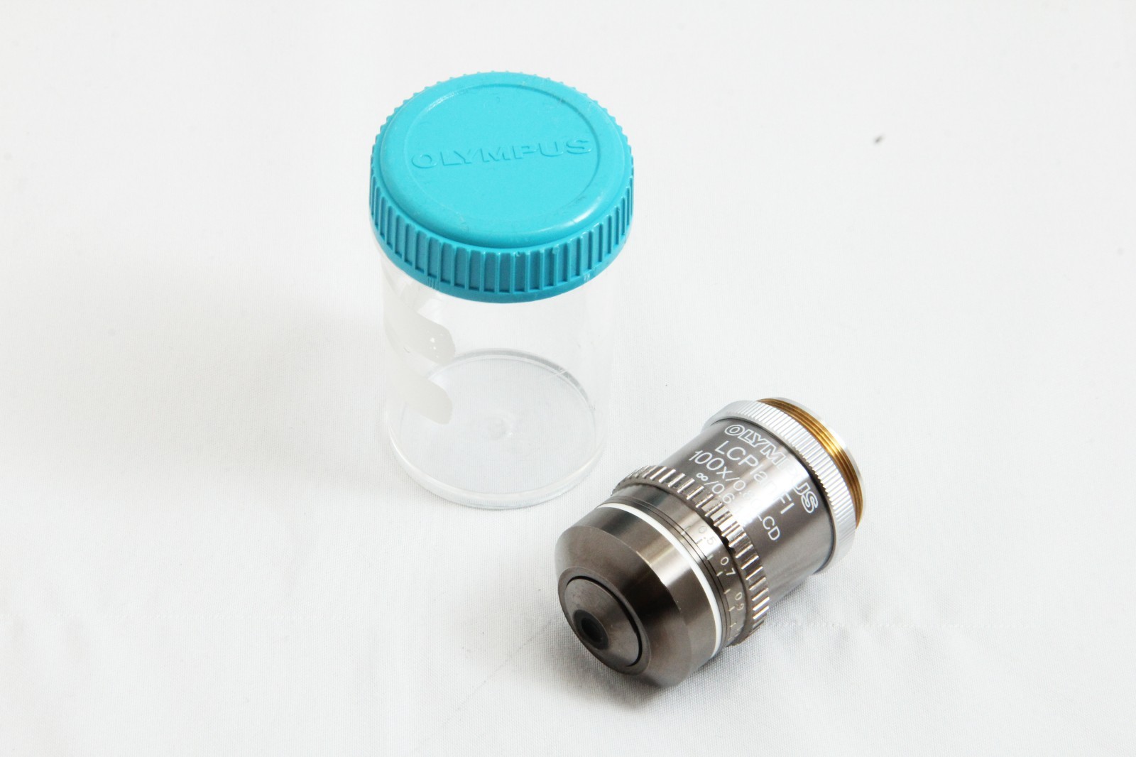 Olympus LCPlanFI 100x / 0.80 LCD Microscope Objective Lens #5633
