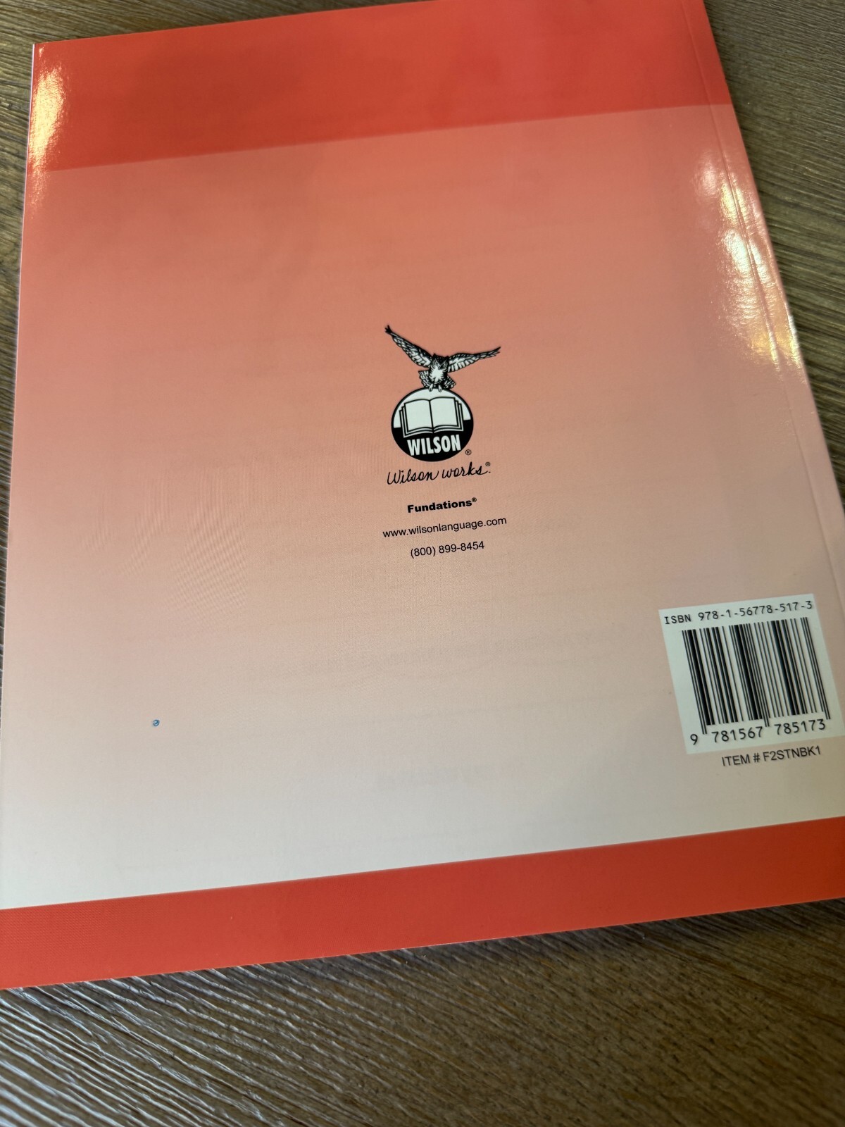 Fundations Student Notebook Level 1 - Paperback By Wilson Basic