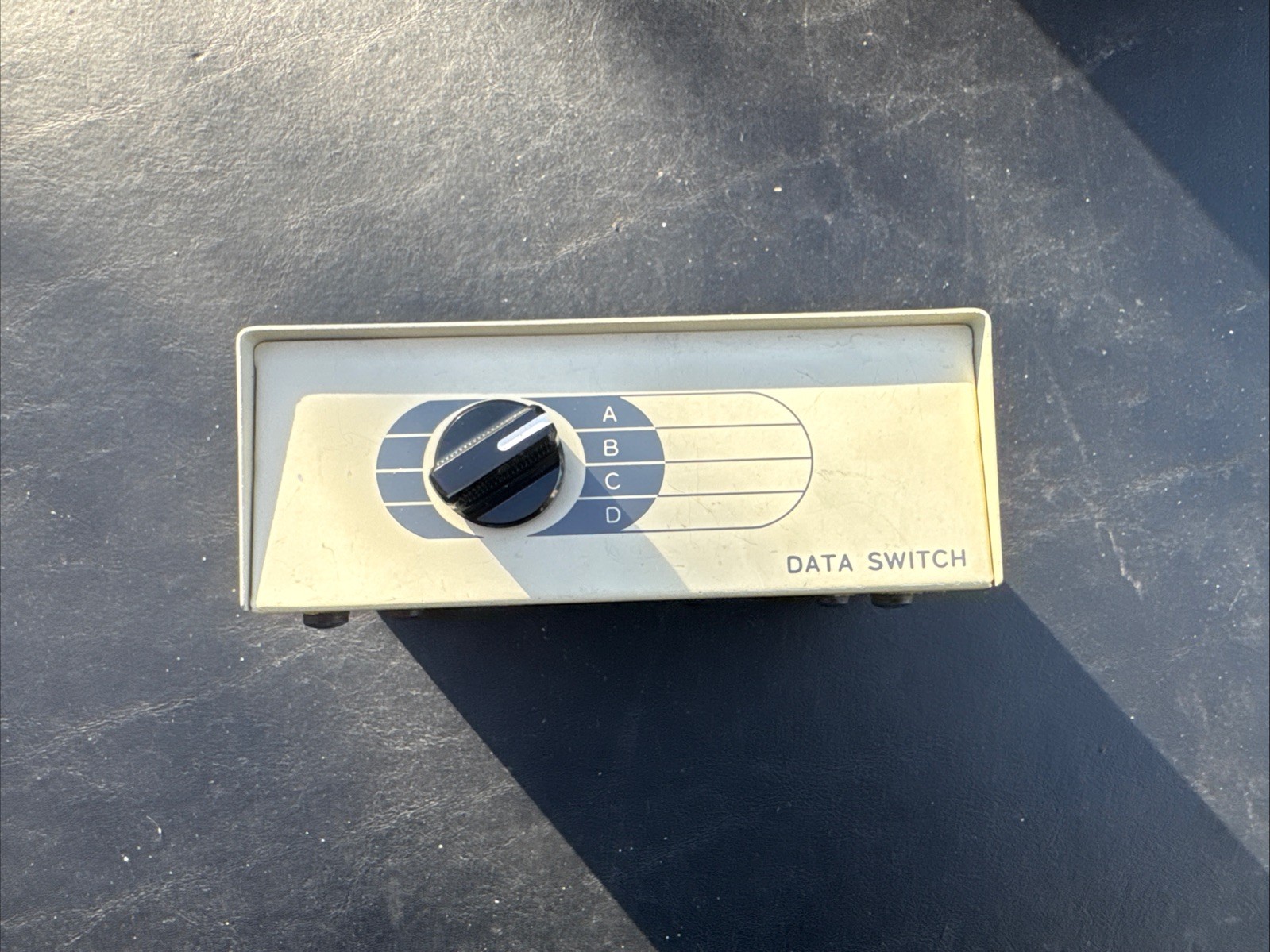 Vintage DB25 A/B/C/D Parallel Serial Manual Data Switch Box