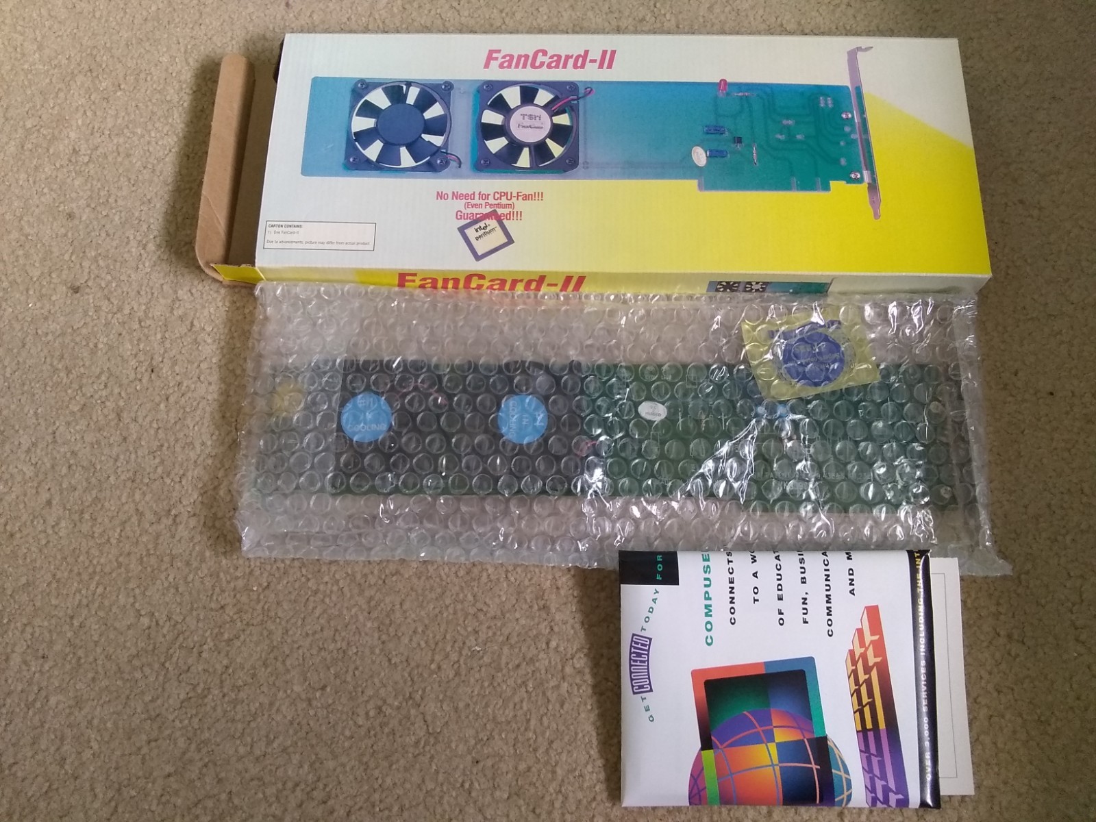 FanCard-II Dual ISA Fan Card, NEW OLD STOCK