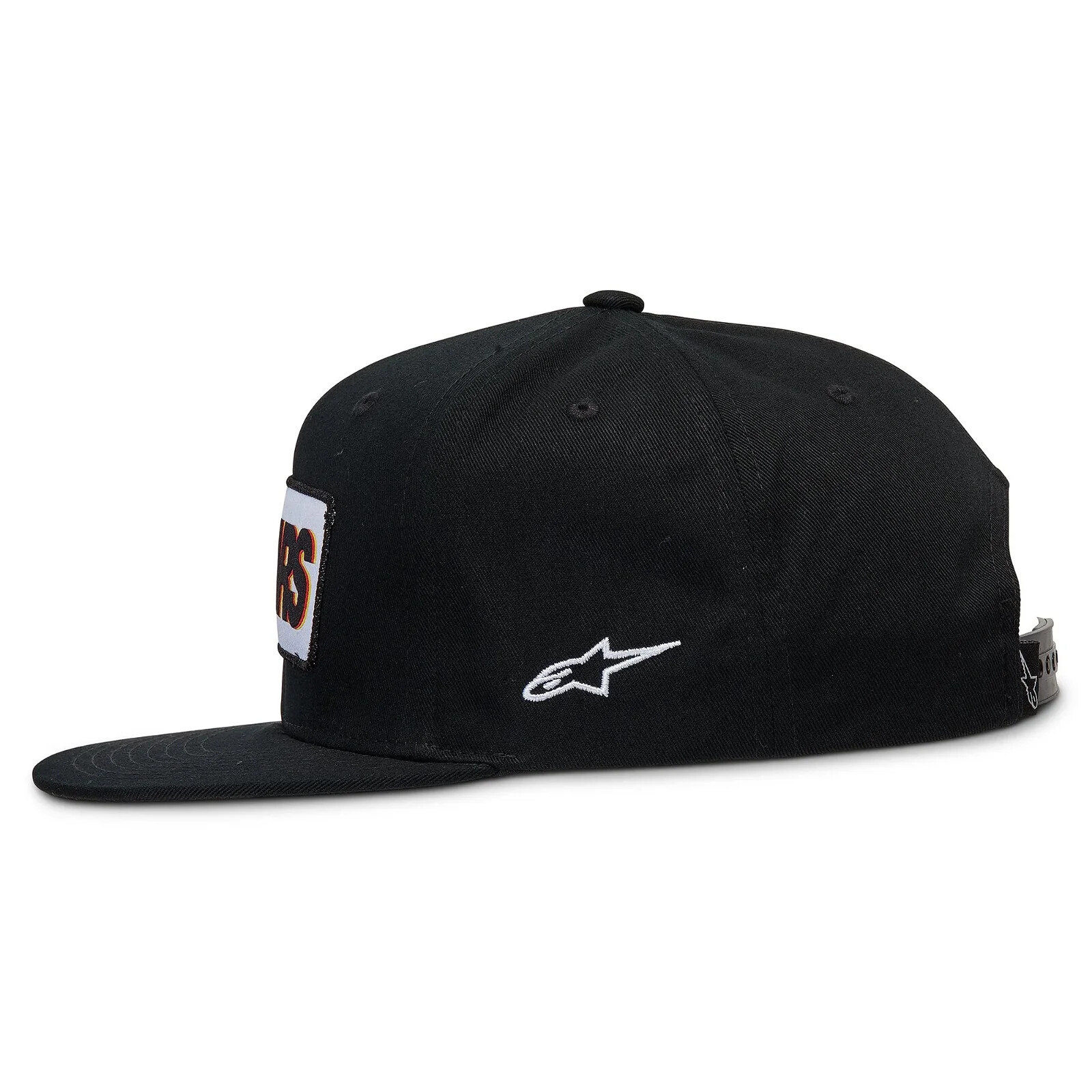 Alpinestars Speedbar Baseball Cap Flat Bill Hat Black