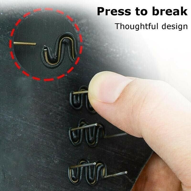 Handy Plastic Welder Garage Tool Bumper Crack Repair Welding Machine Staple Set