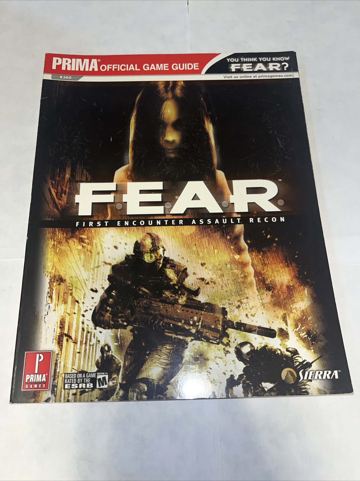 Fear First Encounter Assualt Recon Prima Offical Game Guide Xbox 360 P7