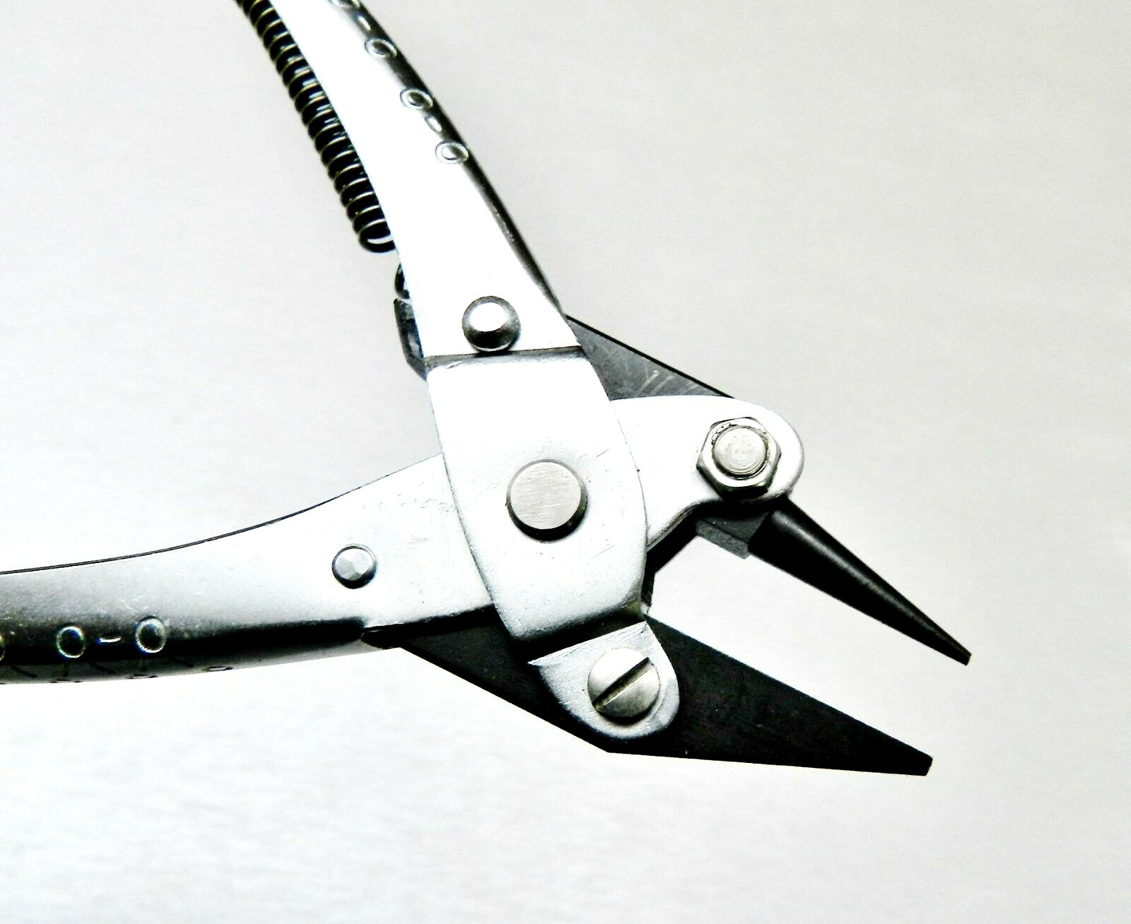 Parallel Action Pliers Round & Flat Nose Smooth Jaws 140mm Jewelry Wire Working