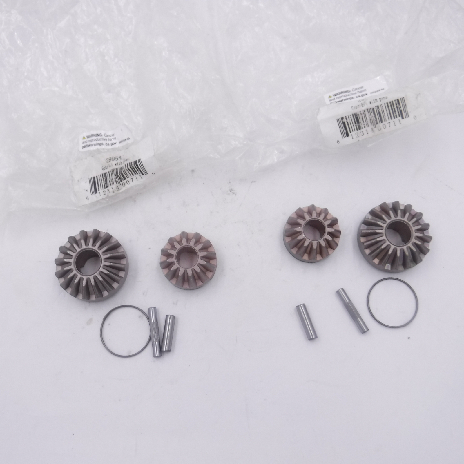 2 Pack Curt 28958 Replacement Gear Kits w/ Shear Pins for Square Jack 28575