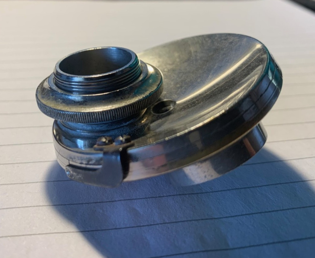 Vintage Microscope Triple Turret Objective Changer - Unbranded